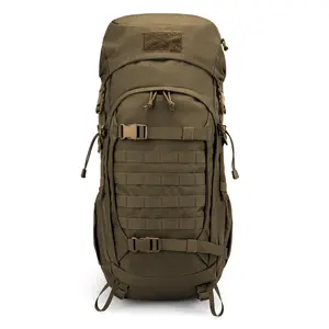 Mardingtop 50L Large Capacity Classic Tactical Military Travel Hiking Camping Backpack with MOLLE Webbing Design for Outdoor Adventure, Athletic Bag, and Survival Bug Out Bag heavy duty Rain Cover Durable Multifunctional Padded Adjustable