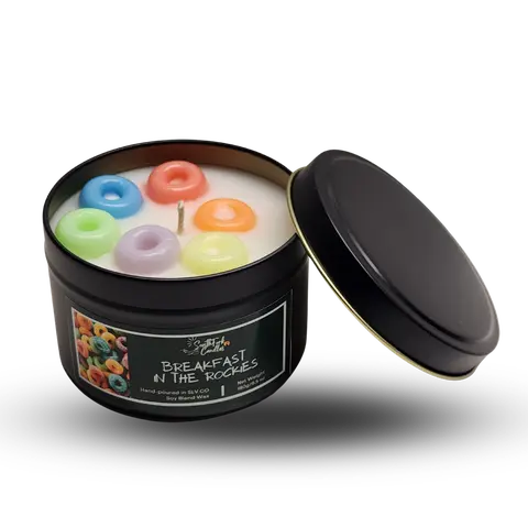 Fruit Loops Scented Candle -  Breakfast in the Rockies in 8oz and 12oz size