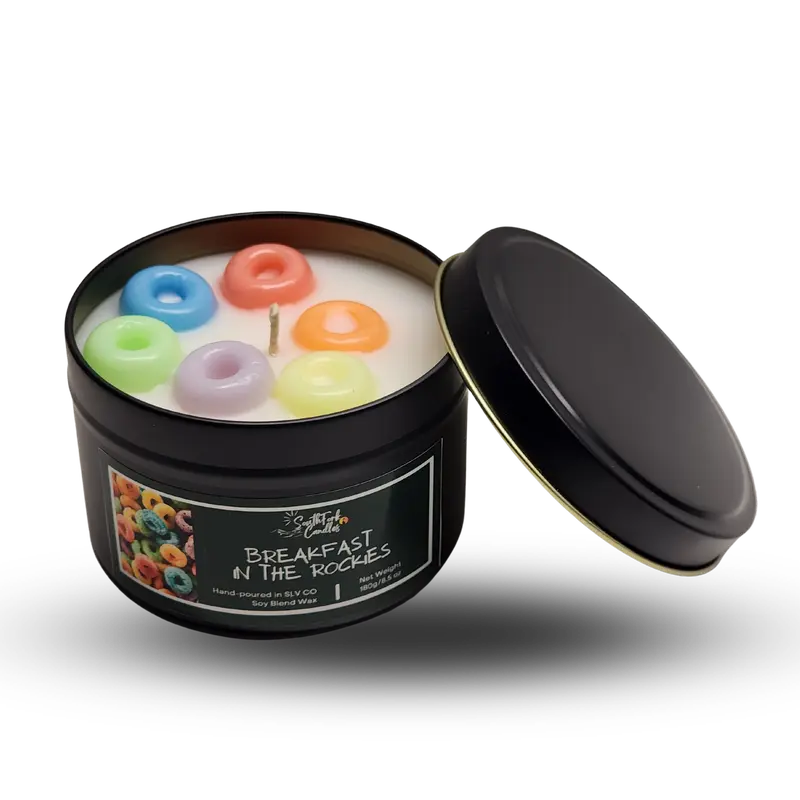 Fruit Loops Scented Candle -  Breakfast in the Rockies in 8oz and 12oz size