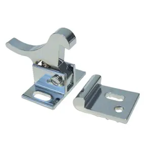 Extra Heavy Duty Elbow Catch- Polished Nickel, Home Improvement Tool, Door Hardware