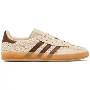 adidas Gazelle Indoor Sand Strata Premium Brown Women's Fashion Shoes New