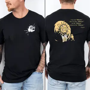 Esquie Clair Obscur Expedition 33 2 sides Shirt Unique Game Inspired Tee Design Cotton Menswear