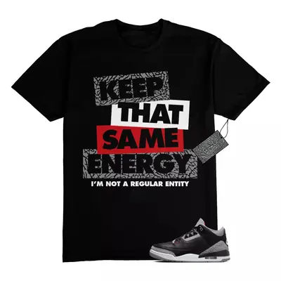 Jordan Black Cement Shirts TikTok Shop