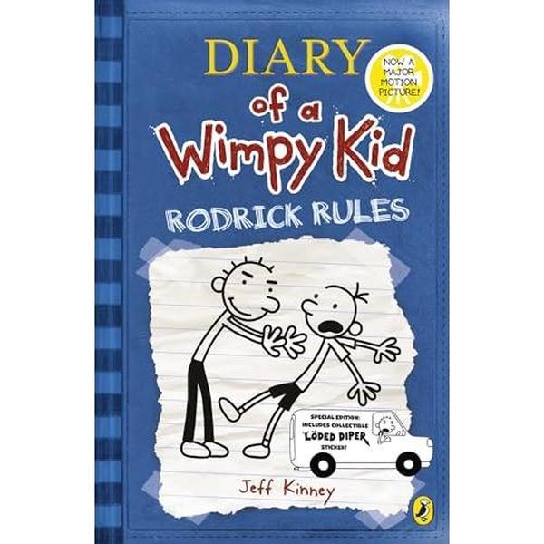 USED-Diary of a Wimpy Kid: Rodrick Rules by Jeff Kinney (Paperback)