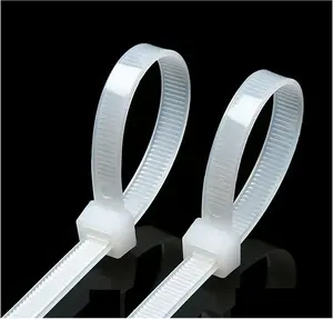 Extra long zip ties 36 inch white Large  ties heavy duty outdoor use 250 lbs thick Nylon plastic Zipties 20 count