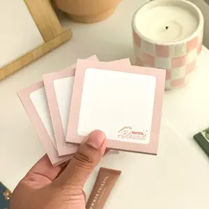Encouraging word post it notes