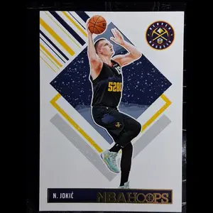 NBA Hoops N. Jokić Denver Nuggets Basketball Card 5200 Edition Collectible Sports Trading Card