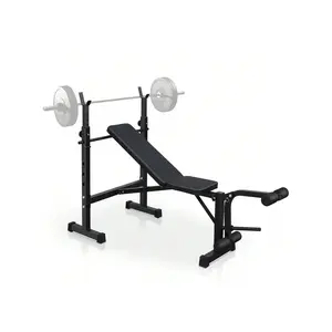 Olympic Weight Bench Press Set With Squat Rack And Bench For Home Gym Full Body Workout Strength training