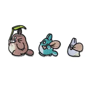 Super Cute Embroidered Fabric Patches - Embroidery Patch for Crafting and Sewing Projects