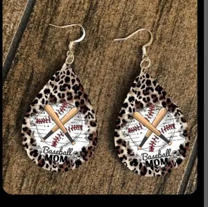 Baseball Earrings