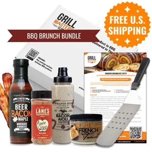 BBQ Brunch Bundle 🥓🔥 Maple Bacon + French Toast Griddle & Grilling Kit w/ Recipes