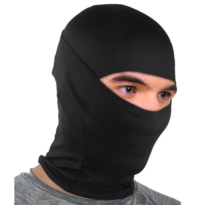 Multifunction Cycling Face Mask, Artificial Fiber Breathable Balaclava Mask for Men & Women, 2024 Trendy Matching Full Face Cover, Sports Biker Riding