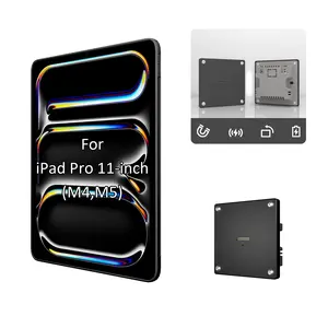 Wall Mount Charging Kit for Apple iPad Pro 11" (5th Gen, M4,2024) – Magnetic Tablet Wall Mount with 15W Fast Charging, TPU Protective Case, Smart Home Hub Integration
