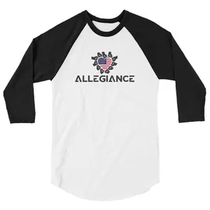 Allegiance 3/4 sleeve raglan shirt