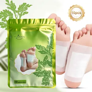 10-Pack Natural Foot Pads — Promotes relaxation, relieves stress, and aids sleep. Delivers soothing warmth to revitalize your feet and restore balance to your body and mind.