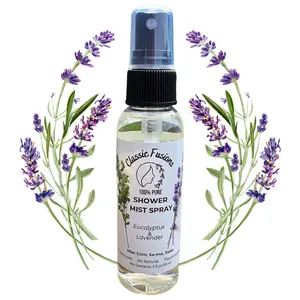 Classic Fusions Shower Mist Spray Eucalyptus and Lavender 2oz