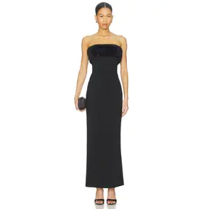 superdown Audrey Maxi Dress in Black