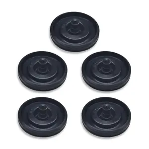 5pcs Toilet Fill Valves Seal Replacement Parts High Grade Rubber For Tanks To Prevent Leaks And Conserves Water