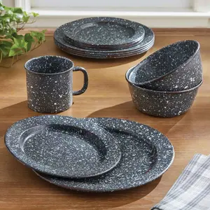 Speckled Enamelware - Grey
