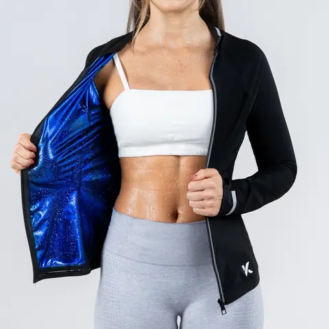 Kewlioo Pro Sauna Jacket for Women Compression Sauna Sweat Vest for Gym, Fitness, Exercise
