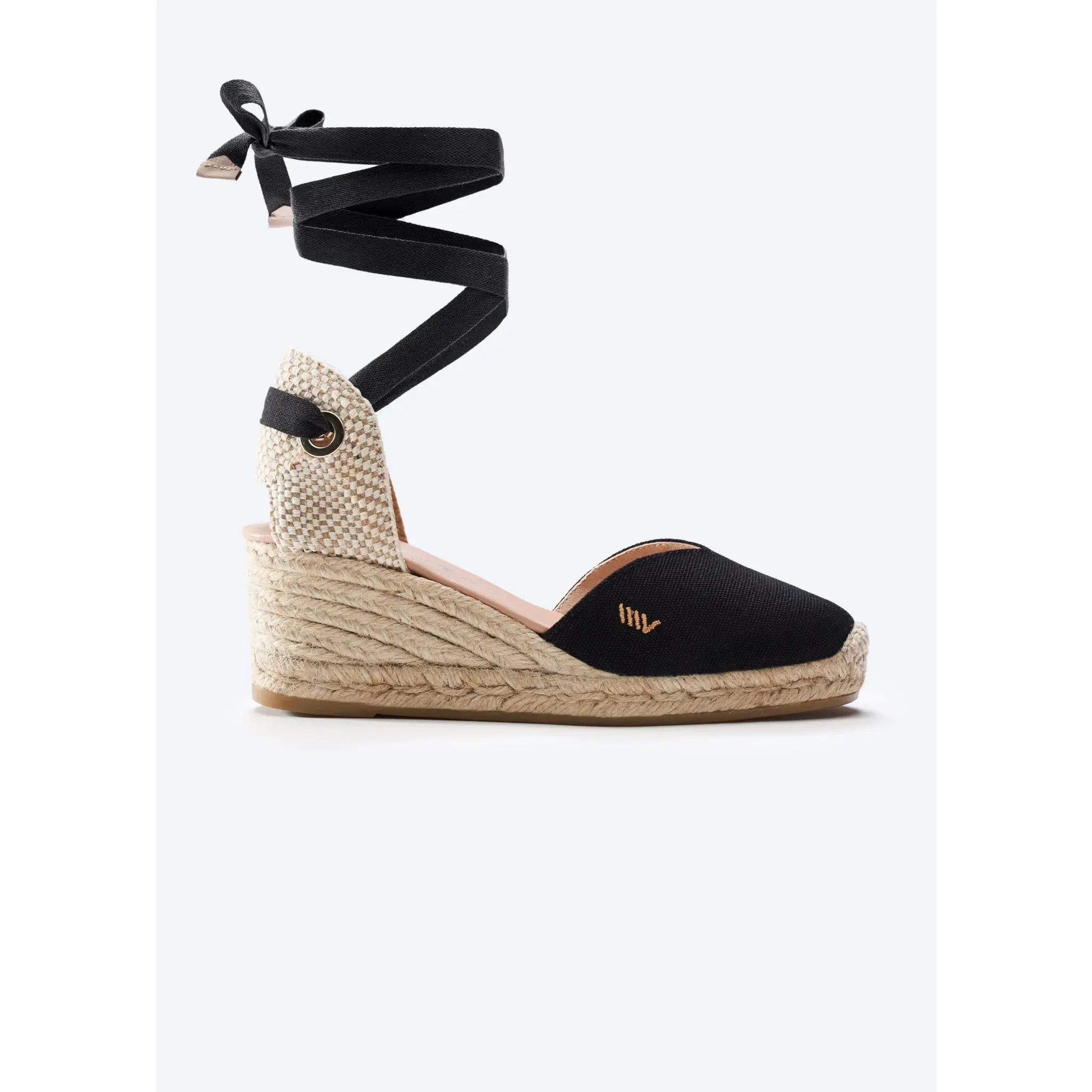 Gava Archive Canvas Espadrille Wedges