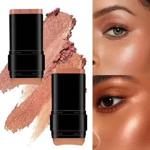 Dual-Ended Highlighter Liquid & Contouring Liquid For Face Shaping, Makeup, Cosmetic, Long-Lasting,Highlighter & Contour Duo, Perfect For Cool Tones, Buildable, Ultra-Blendable Contour, For All Skin Tones