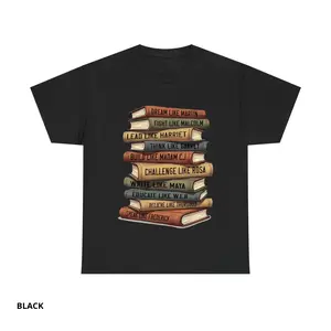 100% Cotton Black History Month Black Leaders African American Teachers T-Shirt Graphic Tees Cotton On Goft Gift T-Shirt For Men And Women