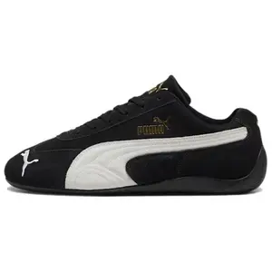 Women's Puma Speedcat OG Low-Top Casual Sneakers - Black & White Maison Mihara Official Lightweight Casual Lifestyle Shoes, Casual Lifestyle Sneaker, Lightweight Casual Sneakers