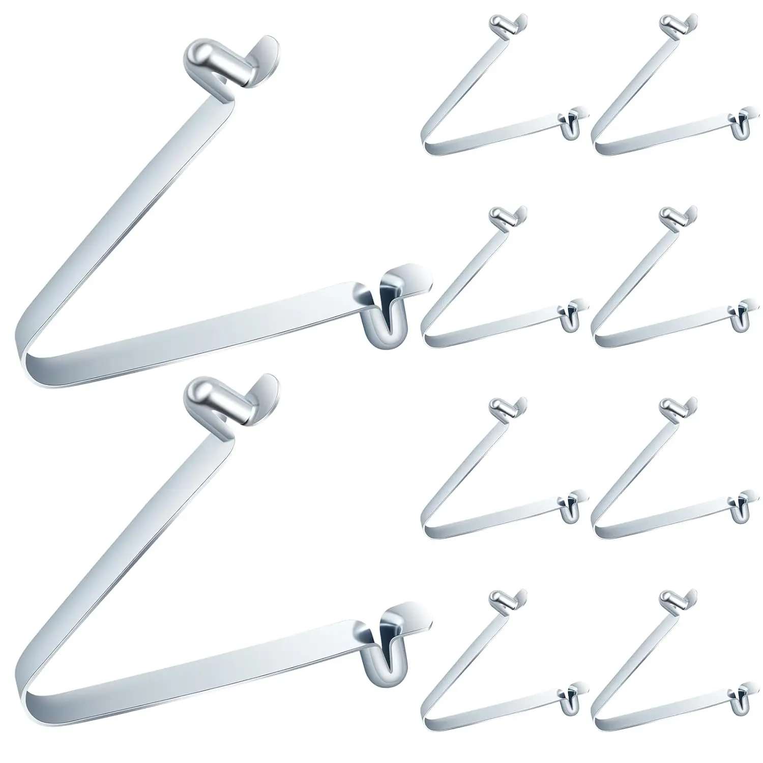 10 count Scaffold Spring Retainers Coupling Locking Pins Galvanized Steel Scaffolding Pins Parts Locking Equipment