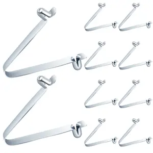 10 count Scaffold Spring Retainers Coupling Locking Pins Galvanized Steel Scaffolding Pins Parts Locking Equipment