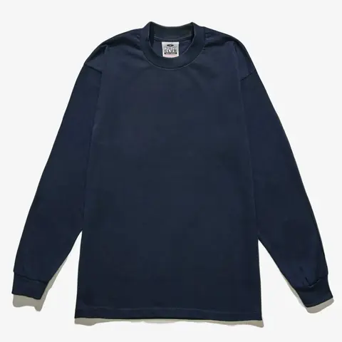 Pro Club Men's Heavyweight Cotton Longsleeve Crew Neck Casual Top - Stylish, Easy-to-Wear, Ideal for Chilly Weather Warmth