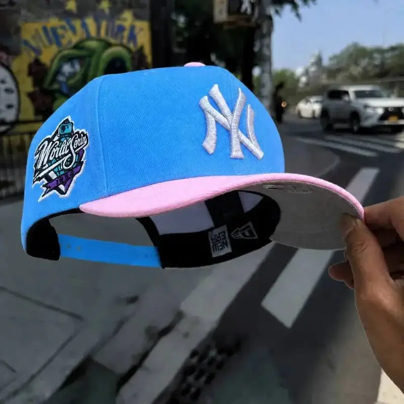 New Era 9FORTY 9FIFTY 59FIFTY MLB NY Yankees LA Dodgers NY Mets Curved Brim Baseball Hat, Premium Fitted Snapback Cap, Embroidered Logo Detail, Red Undervisor, Unisex Sportswear, Urban Streetwear Hip Hop Fashion, Trending TikTok USA, Collector