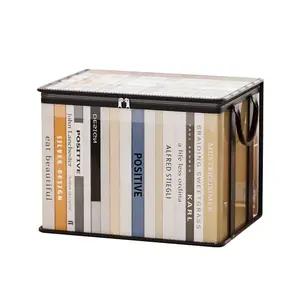 Large Clear Thick Plastic Storage Box with Hinged Lid, Heavy-Duty Durable High Capacity Organizer, Perfect for Home, Camping, Travel, Attic and Moving