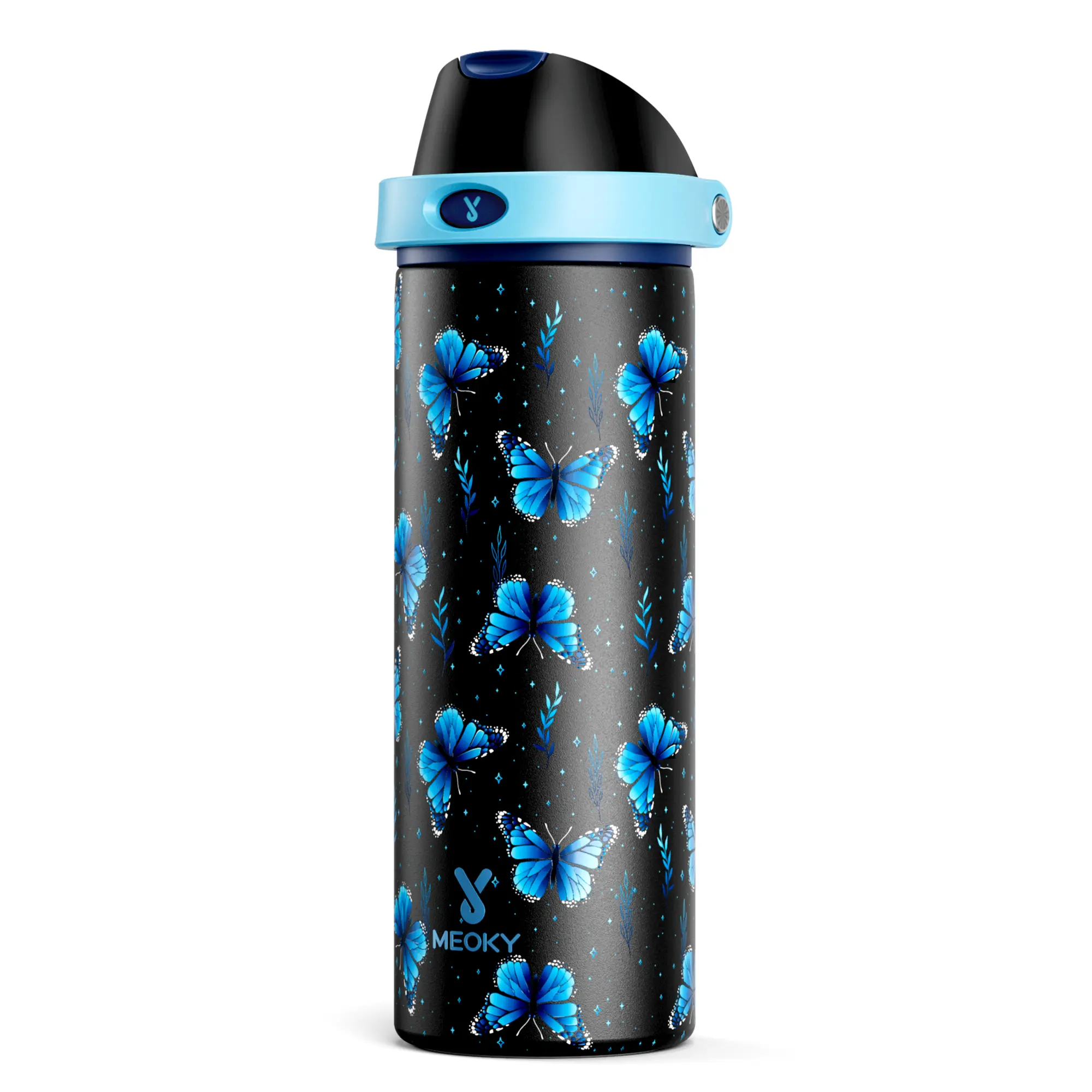 Blue Luminous Butterfly