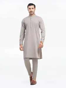Edenrobe Men's Light Coffee Kurta Pajama - EMTKPT5-055 YF25 J(M4)