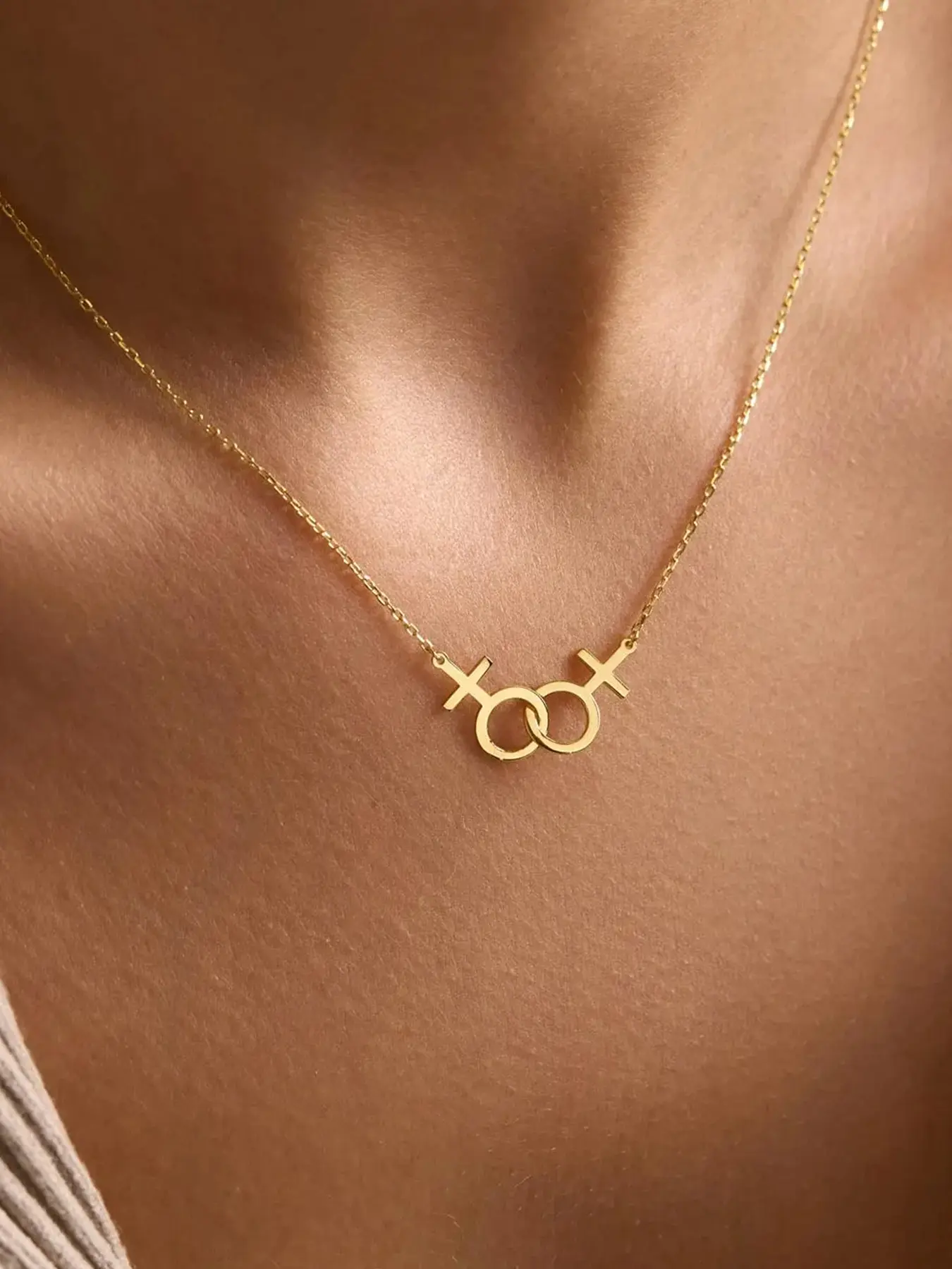 Gay Pride Rainbow Necklace, Lgbtq+ Exquisite Jewelry Gift for Pride Month, Elegant Gay Pride Accessories, Unique Lgbt Jewelry for Gifting, Love Knot Necklace