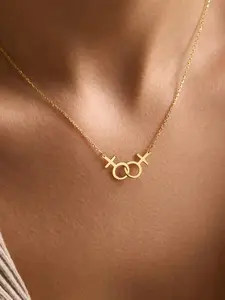 Gay Pride Rainbow Necklace, Lgbtq+ Jewelry Gift for Pride Month, Elegant Gay Pride Accessories, Unique Lgbt Jewelry for Gifting, Love Knot Necklace