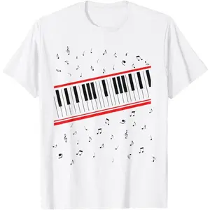 Beat It Piano T-Shirt,Unisex