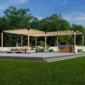 L-Shaped Pergola Kit