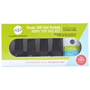 Soak Off Gel Polish Mini Try Me Kit