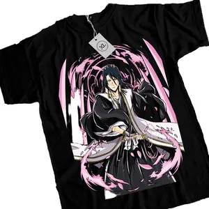 Byakuya Kuchiki T-Shirt, Bleach Shirt Manga Graphic Tee