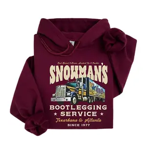 Snowman's Bootlegging Service Hoodie, Crewneck  Sweatshirt, T-Shirt - Smokey & The Bandit Hoodie, Unisex Hoodie