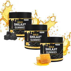 Shilajit Gummies Organic Manuka Honey Boosts Energy and Stamina 30 Gummies Lean Muscle Booster Protein Nutrition Supplement