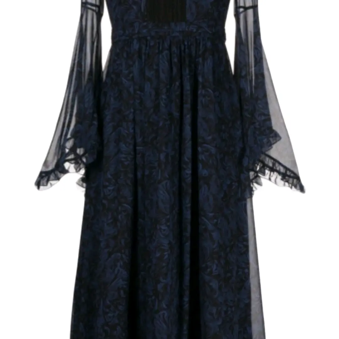 Saloni Hope beaded dress Casual Floral Elegance Womenswear Collar Formal Sheer