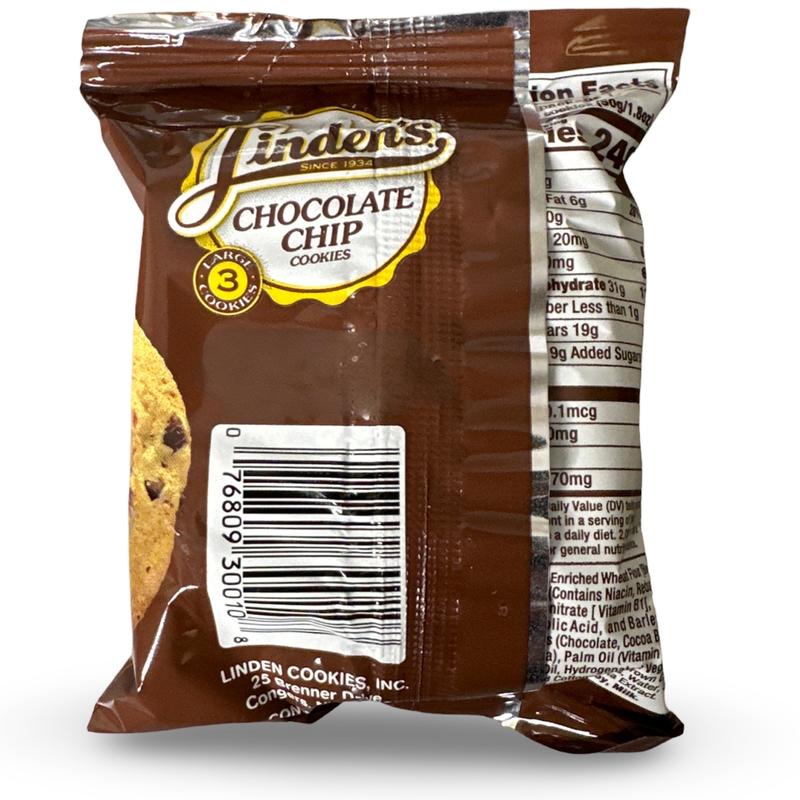 Linden’s Cookies – Butter Crunch, Chocolate Chip & Chocolate Crunch | 12 Pack Snack Size | Choose Flavor or Variety