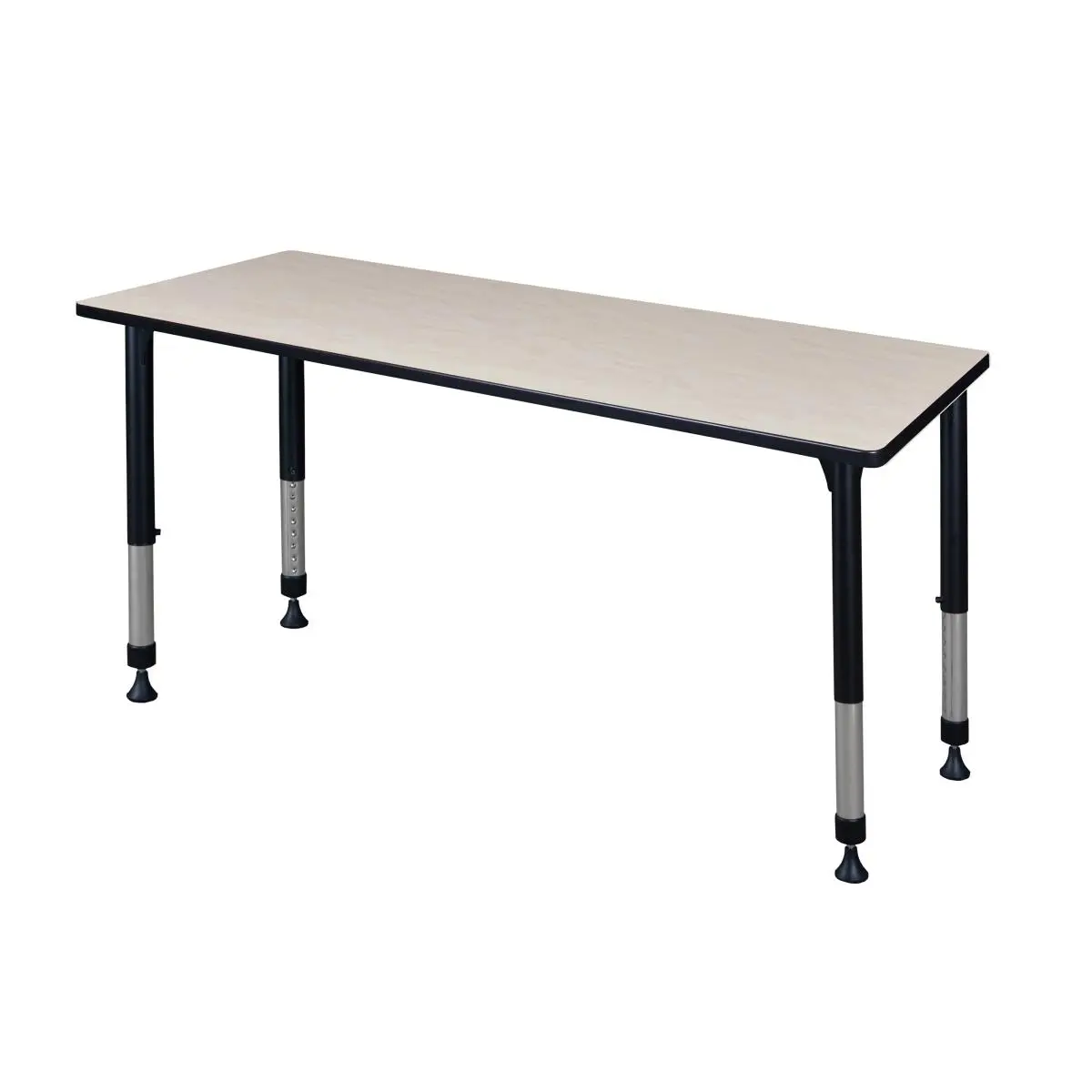 Regency  72 x 24 in. Kee Height Adjustable Classroom Table, Maple