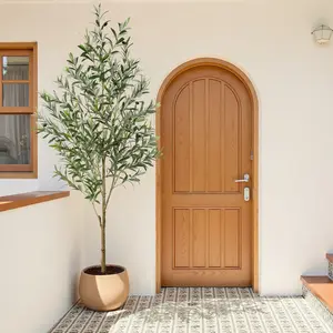 70.8"/59" Artificial Olive Tree (without White Planter) - Realistic Touch & Moving Leaves, No Watering Needed, Perfect for Living Room, Bedroom & Office