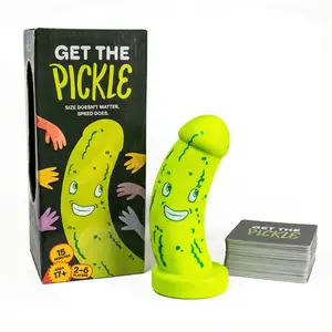 Get the Pickle! - A Hilarious New Chaotic Game for the Holiday Season for 2-6 Players Ages 17+