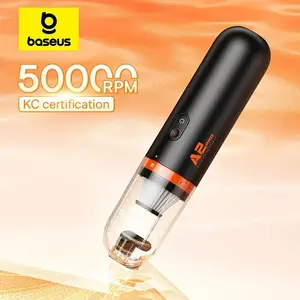 Premium Baseus Car Vacuum Cleaner Mini Handheld Auto Vacuum Cleaner 6000Pa Powerful Suction Blow & Vacuum 2 In1 For Home & Car & Office for Cars, Trucks & SUVs