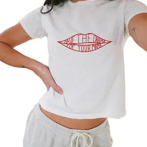 Save the Drama For Your Mama Baby Tee, Friends Series Rachel Green TV Show Quote Tee, Funny 2000s NEW